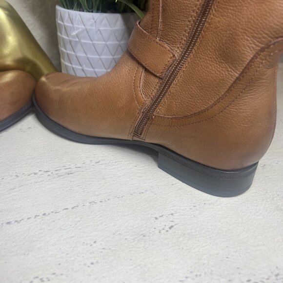 Naturalizer Womens Jessie Knee-High Buckle Detail Riding Boots Wide Calf 8WC - Picture 6 of 14